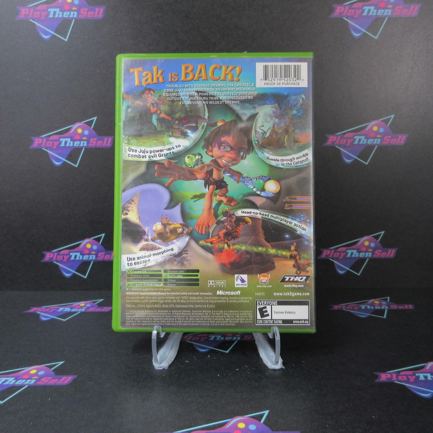 Tak 2 The Staff of Dreams Xbox - Very Good