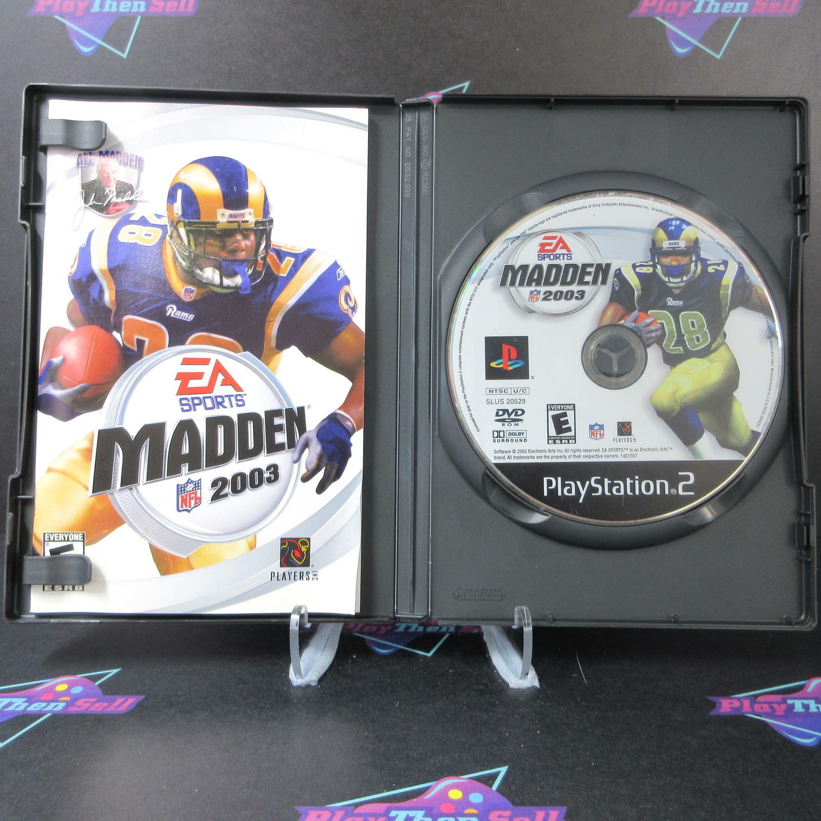 Madden NFL 2003 PS2 PlayStation 2 AD Complete CIB - Very Good