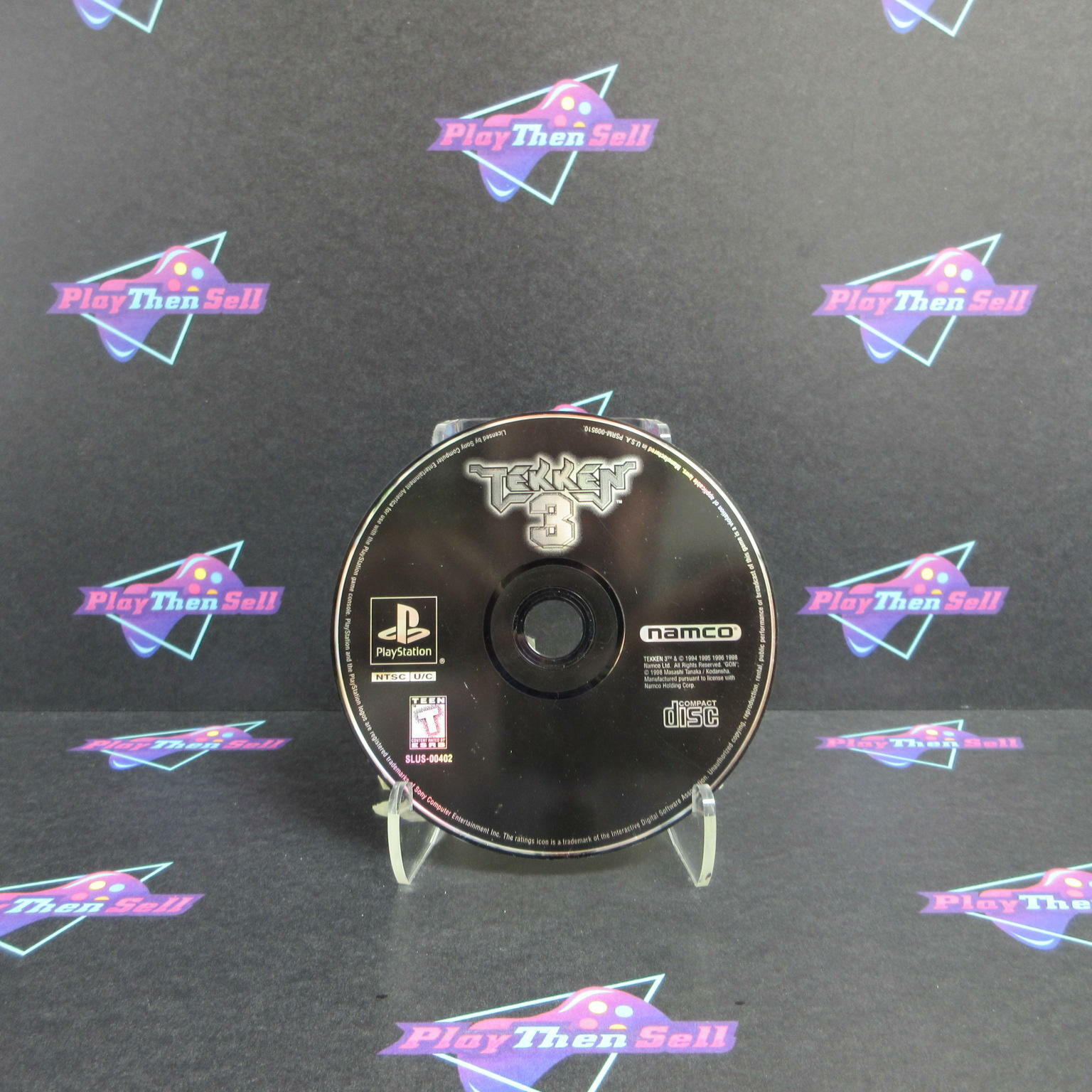 Tekken 3 PS1 PlayStation 1 GH Disc Only - Very Good