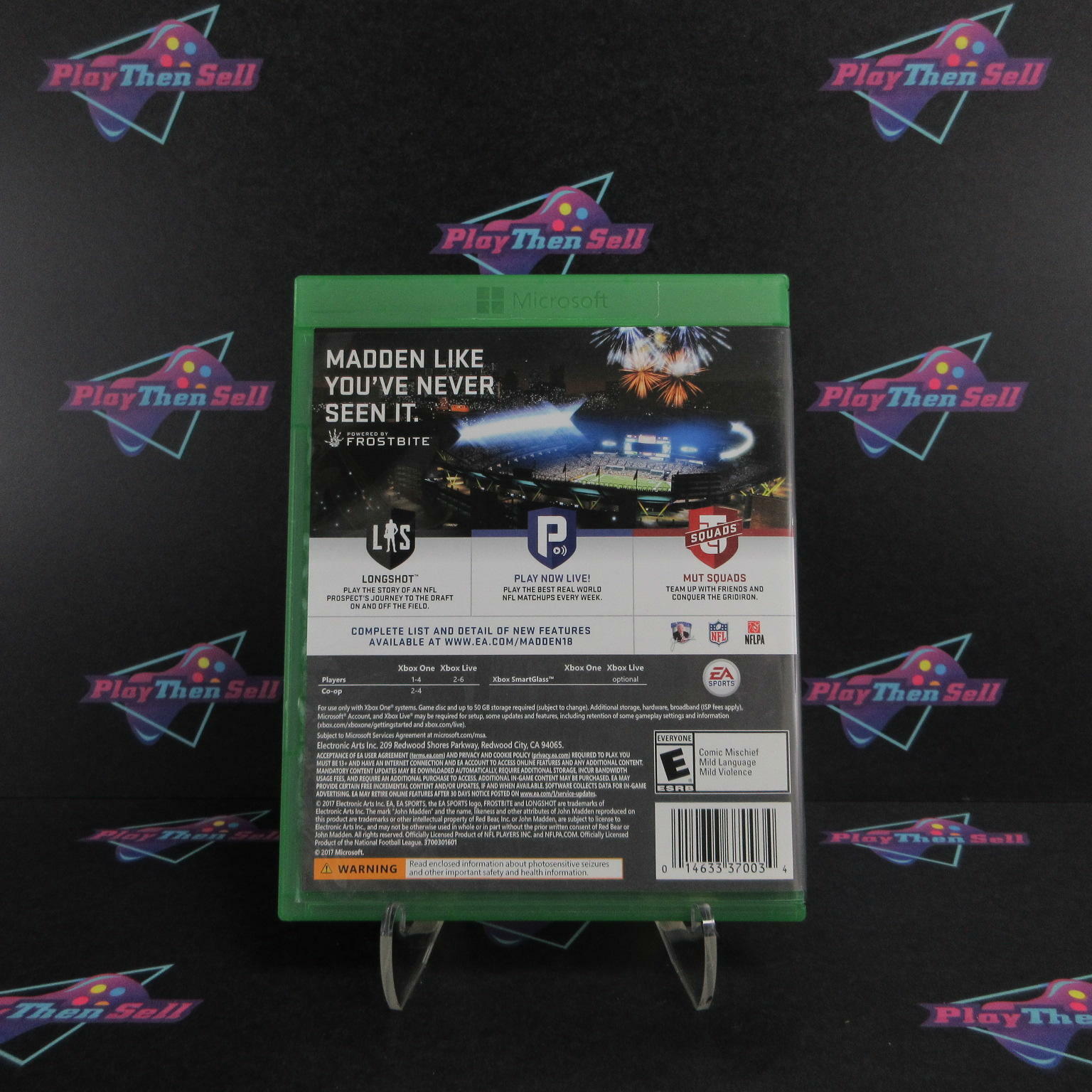 Madden NFL 18 Xbox One - Like New