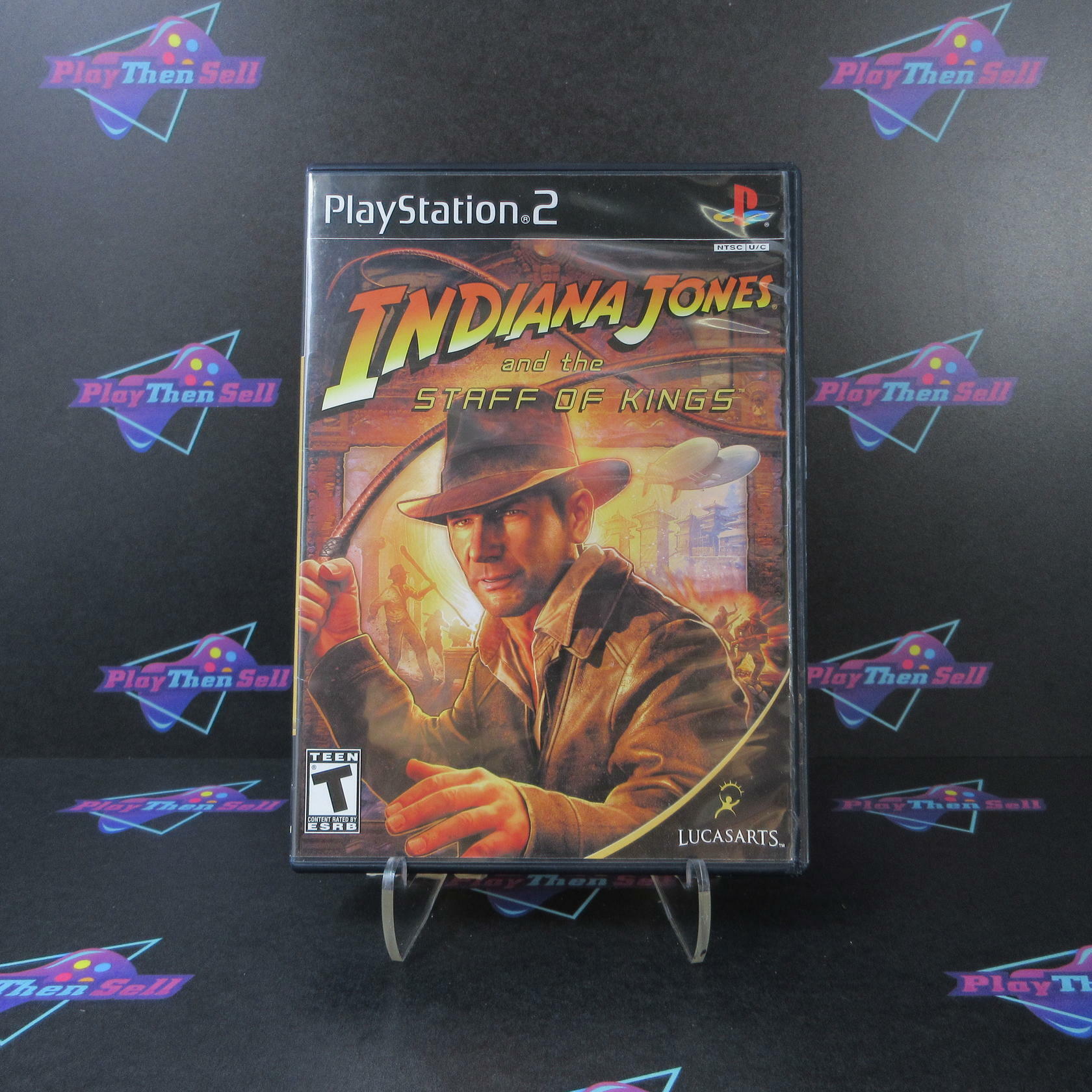 Indiana Jones and the Staff of Kings PS2 PlayStation 2 - Very Good