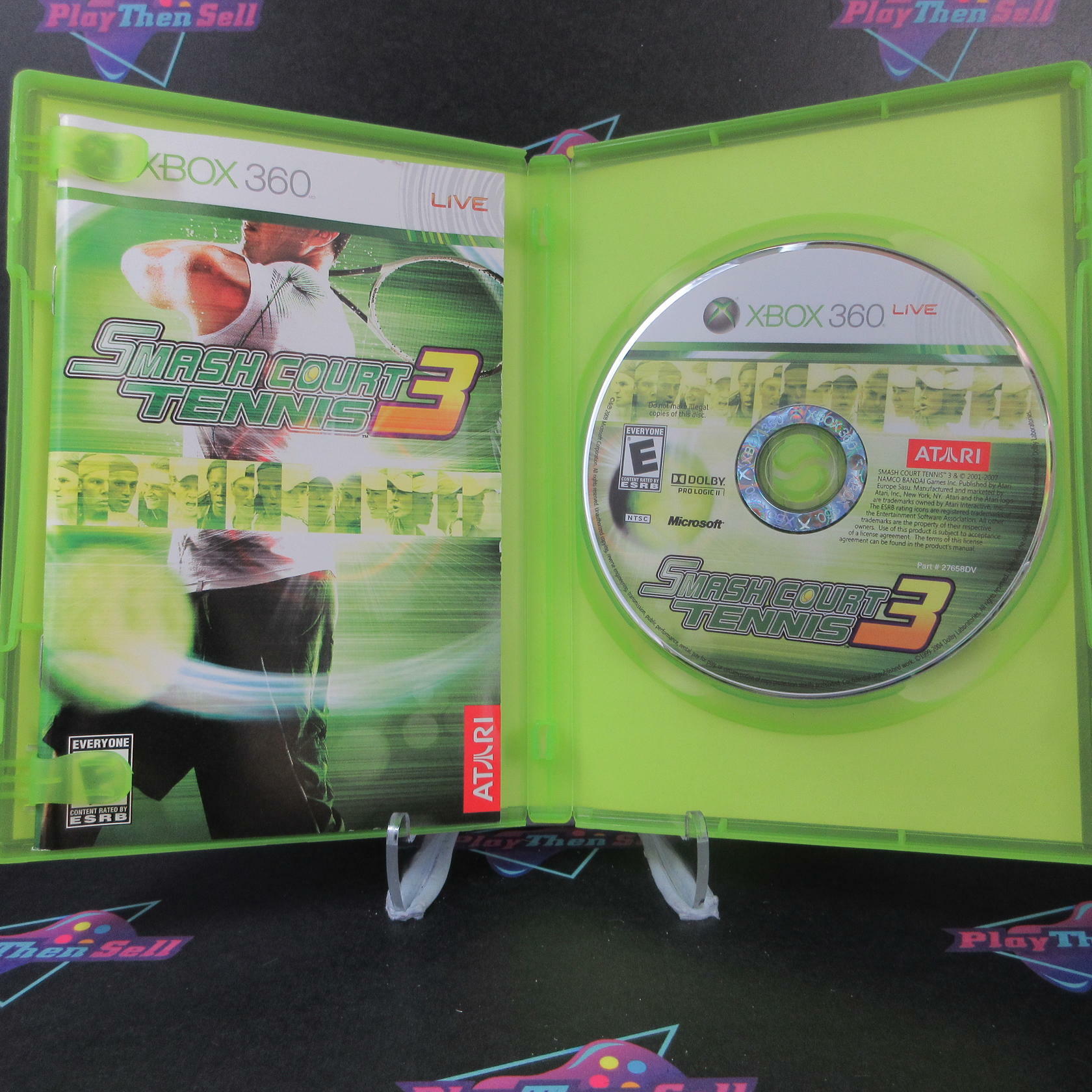 Smash Court Tennis 3 Xbox 360 - Like New