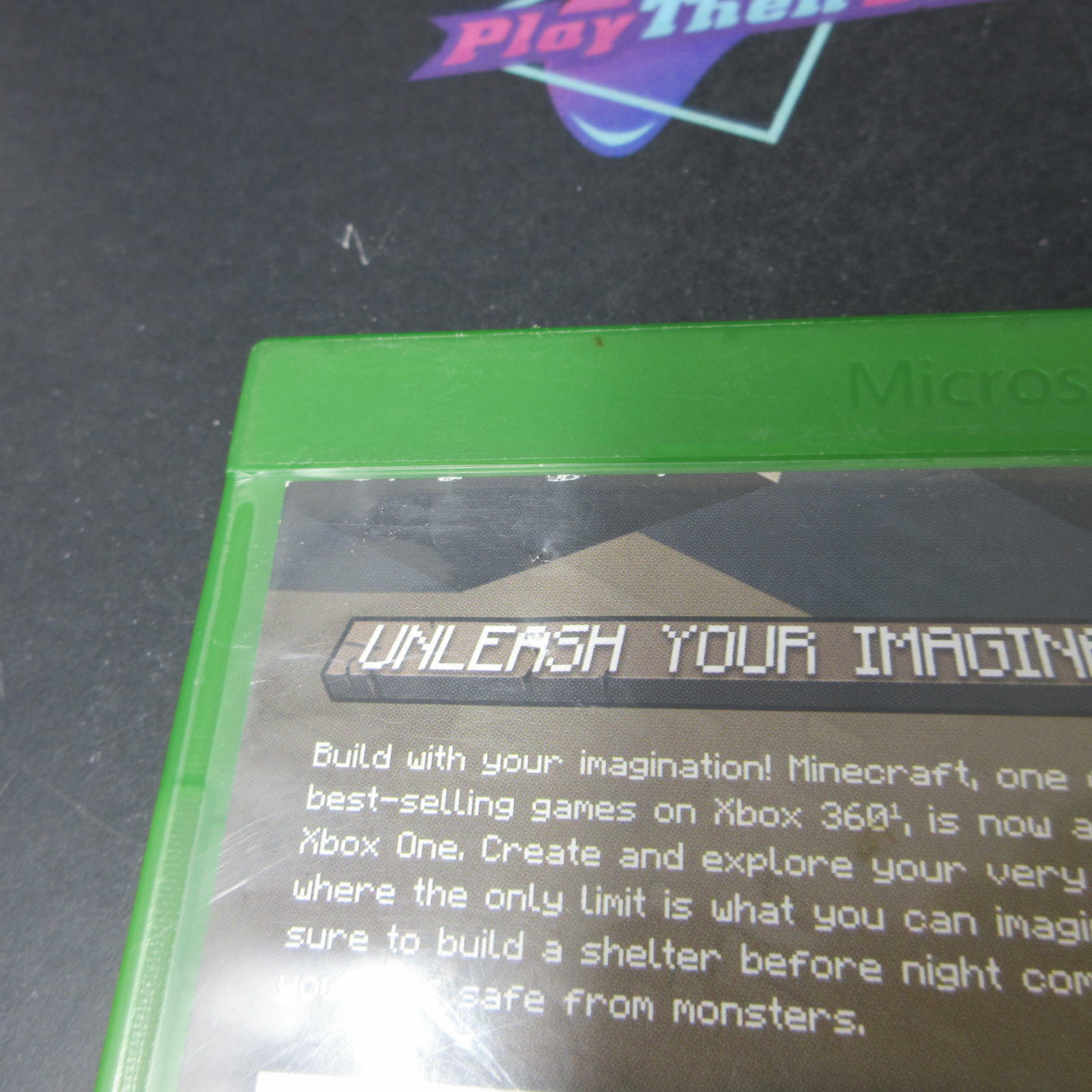 Minecraft Xbox One AD Complete CIB - Very Good