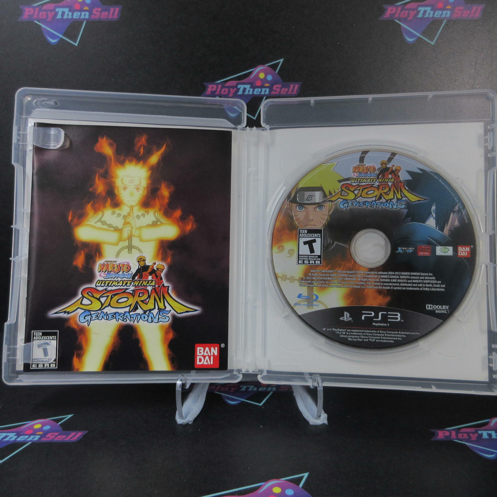 Naruto Shippuden Ultimate Ninja Storm Generations PS3 PlayStation 3 - Like New