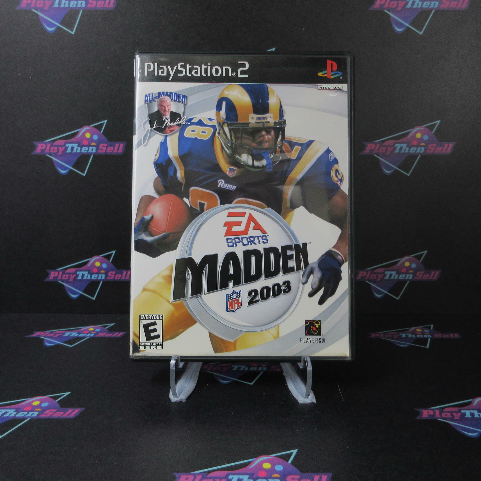 Madden NFL 2003 PS2 PlayStation 2 AD Complete CIB - Very Good