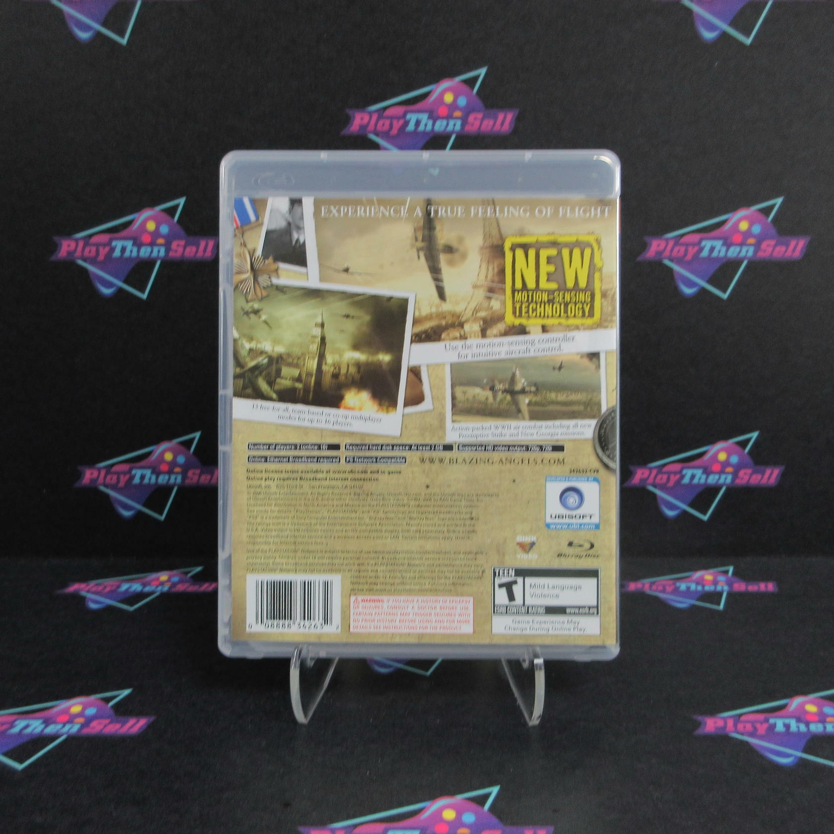 Blazing Angels Squadrons of WWII PS3 PlayStation 3 - Like New