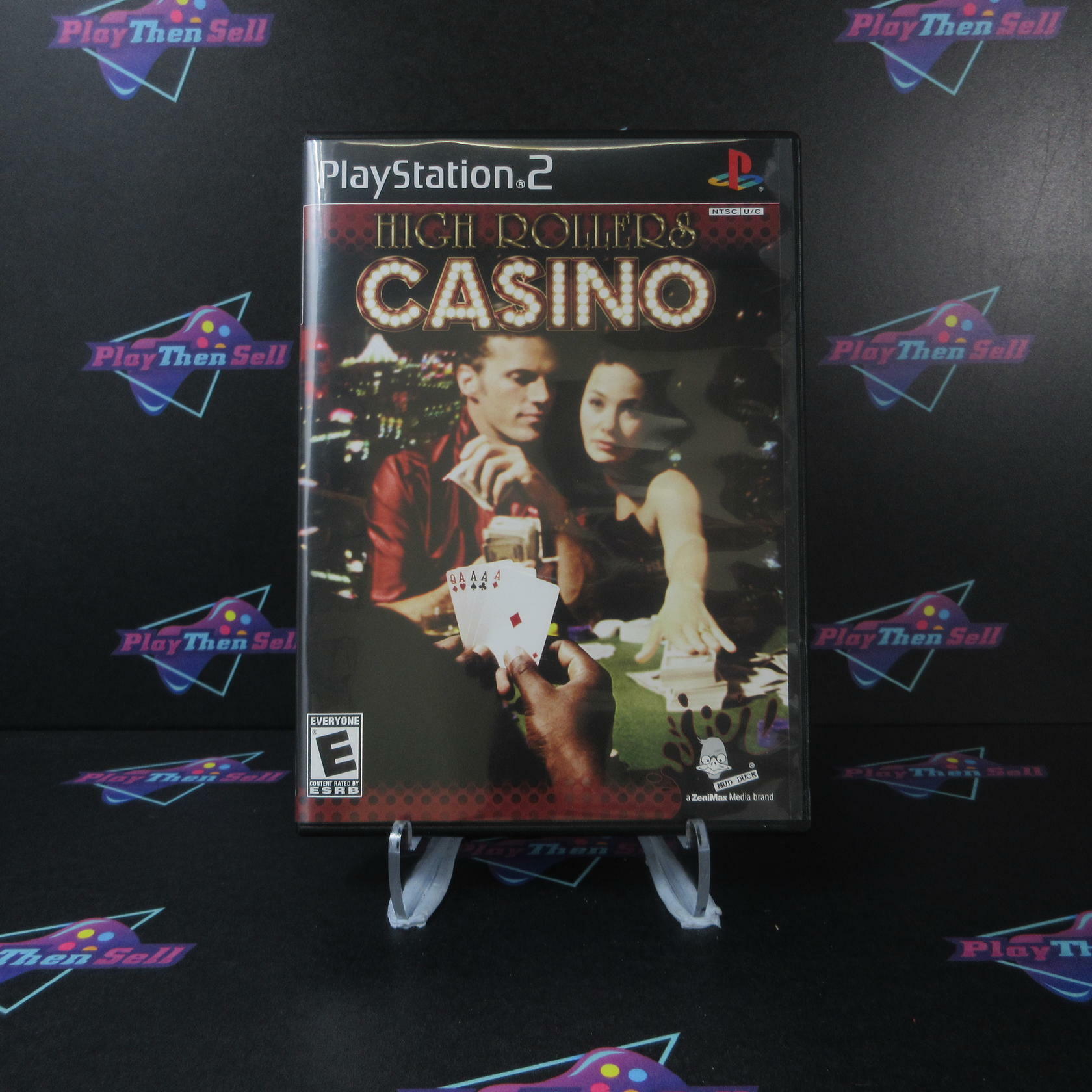 High Rollers Casino PS2 PlayStation 2 + Reg Card - Like New