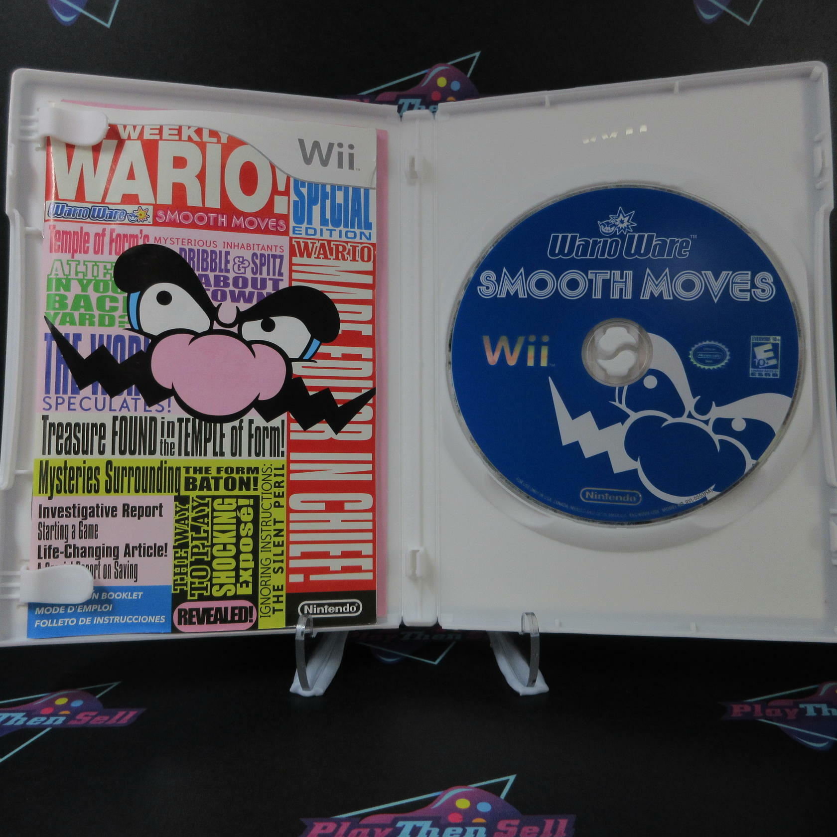 WarioWare Smooth Moves Nintendo Wii - Like New