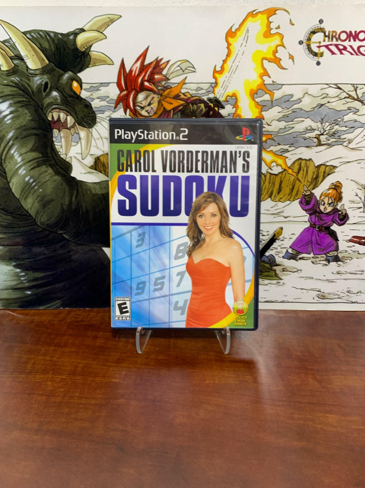 Carol Vorderman's Sudoku - PS2 PlayStation 2 - Like New