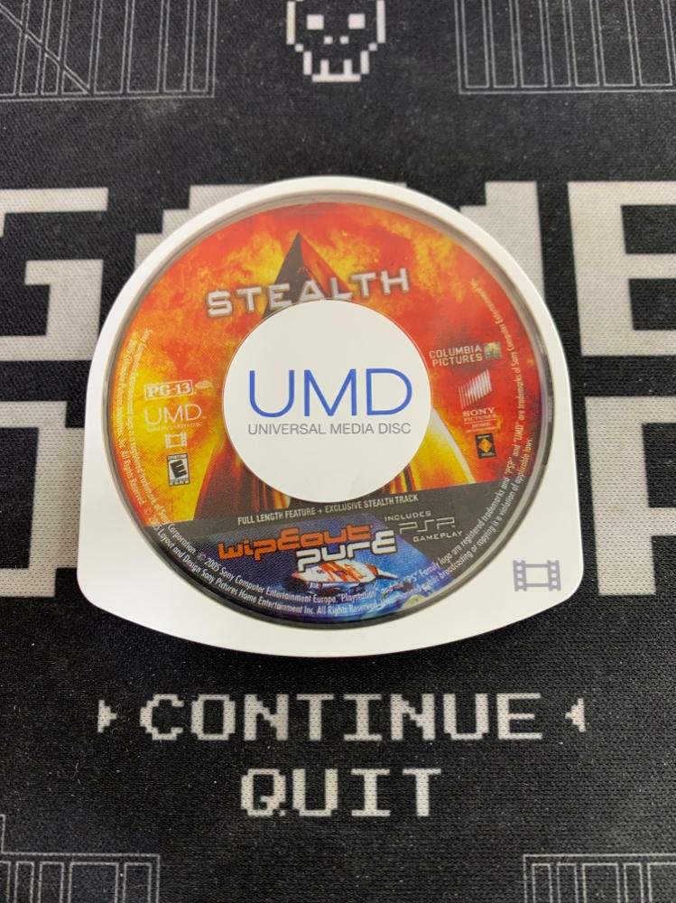 Stealth + Wipeout Pure Sony PSP UMD - Like New