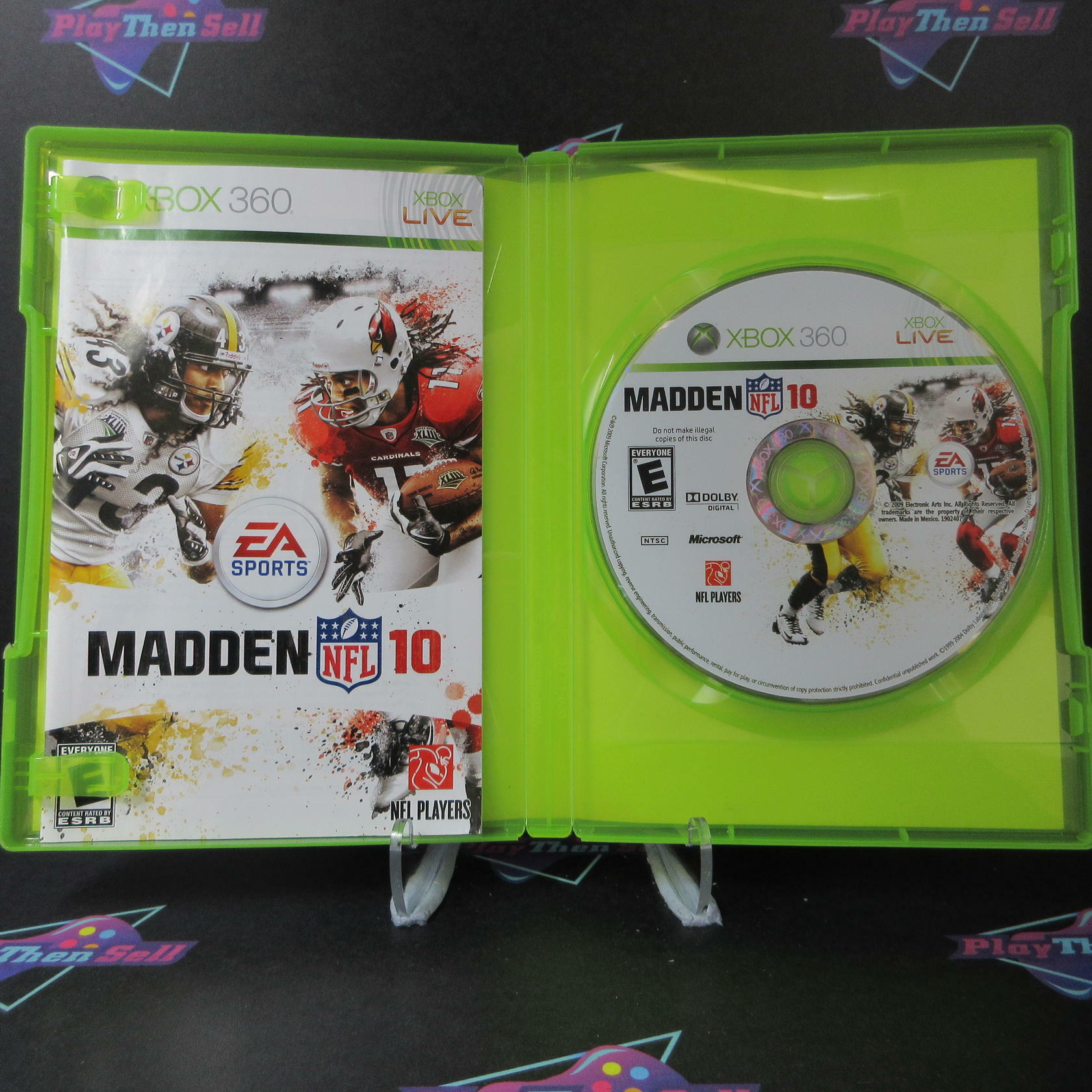 Madden NFL 10 Xbox 360 AD Complete CIB - Very Good