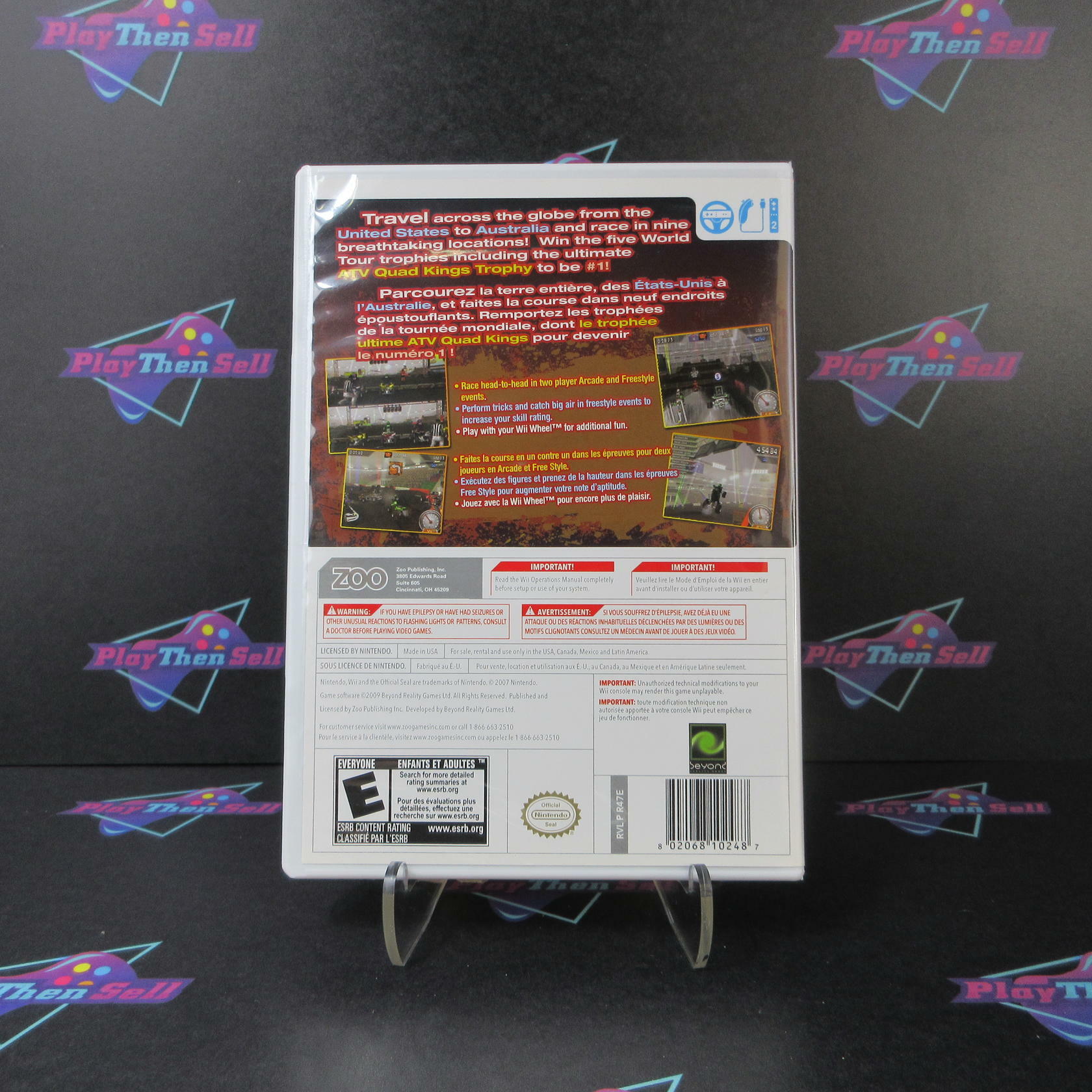 ATV Quad Kings Nintendo Wii - Like New