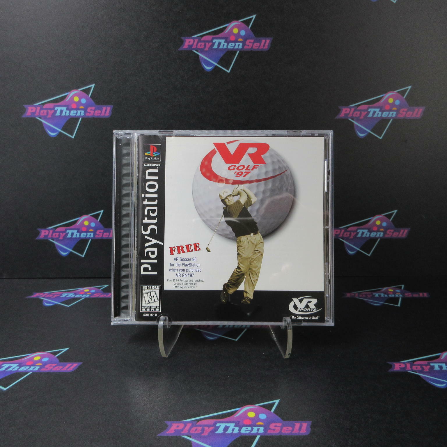 VR Golf 97 PS1 PlayStation 1 - Like New