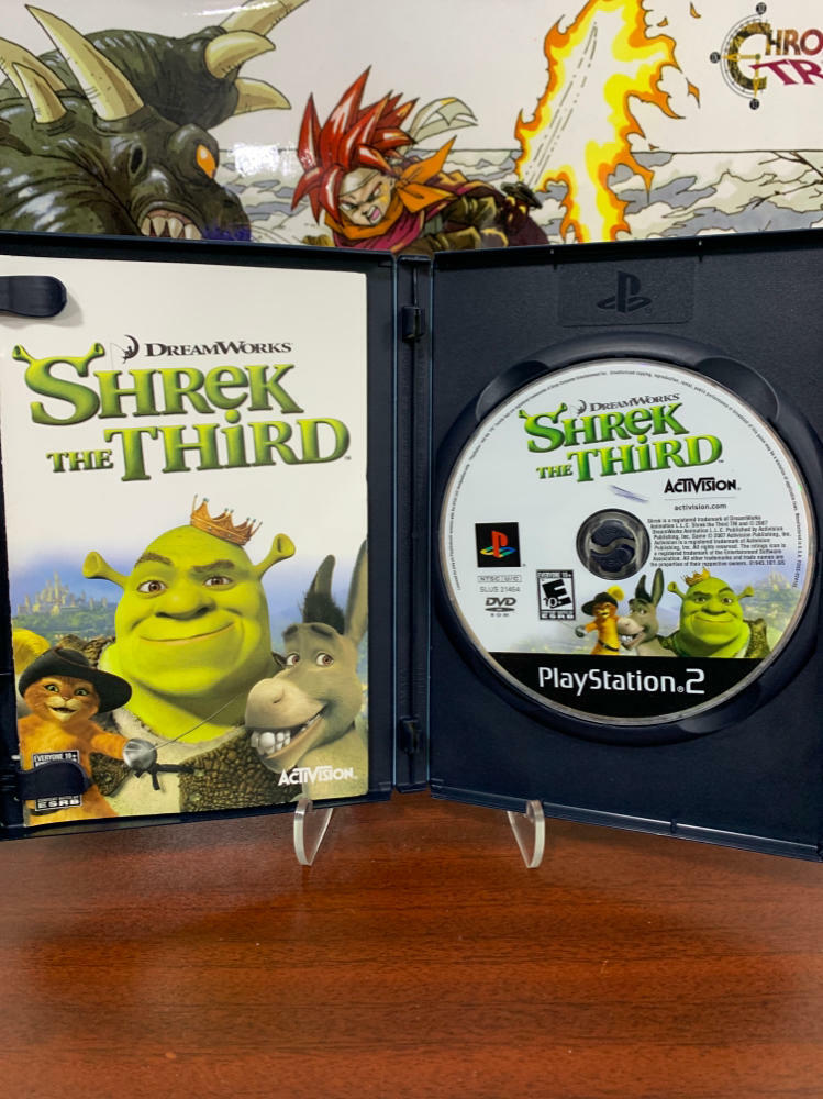 Shrek The Third PS2 PlayStation 2 AD - Very Good