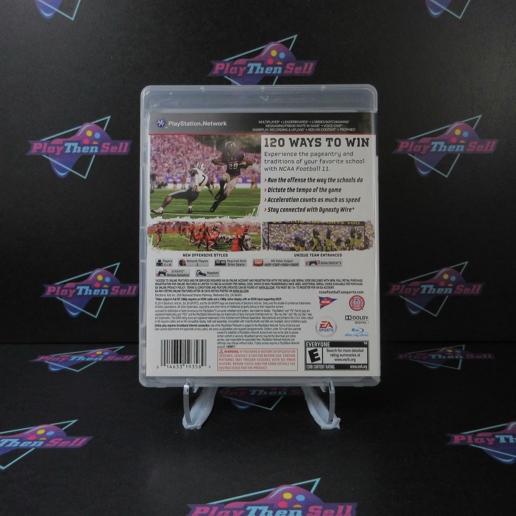 NCAA Football 11 PS3 PlayStation 3 - Very Good