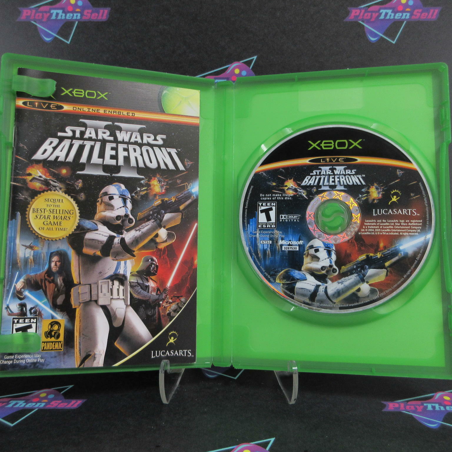Star Wars Battlefront 2 Xbox + Reg Card - Like New