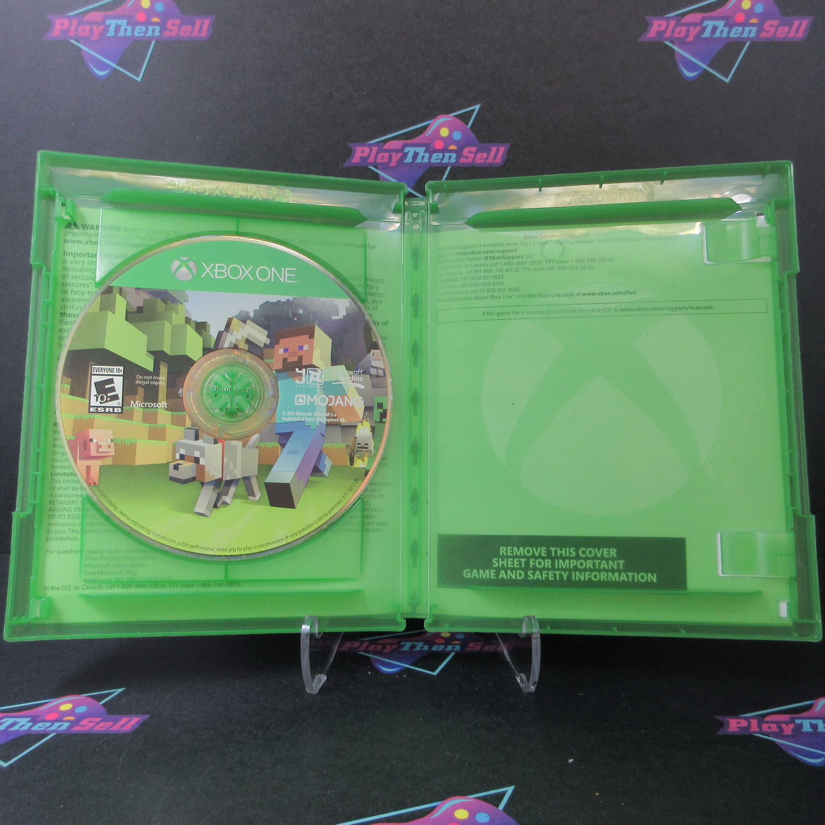Minecraft Xbox One AD Complete CIB - Very Good