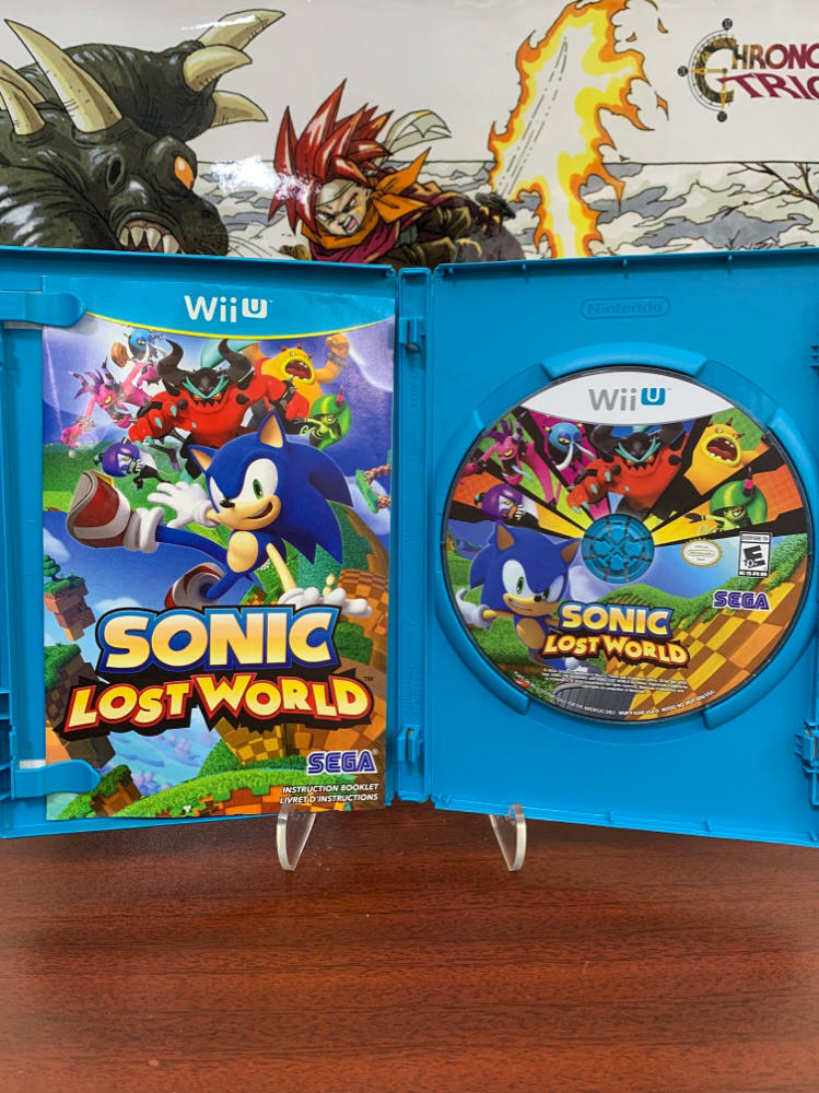 Sonic Lost World Nintendo Wii U AD - Very Good