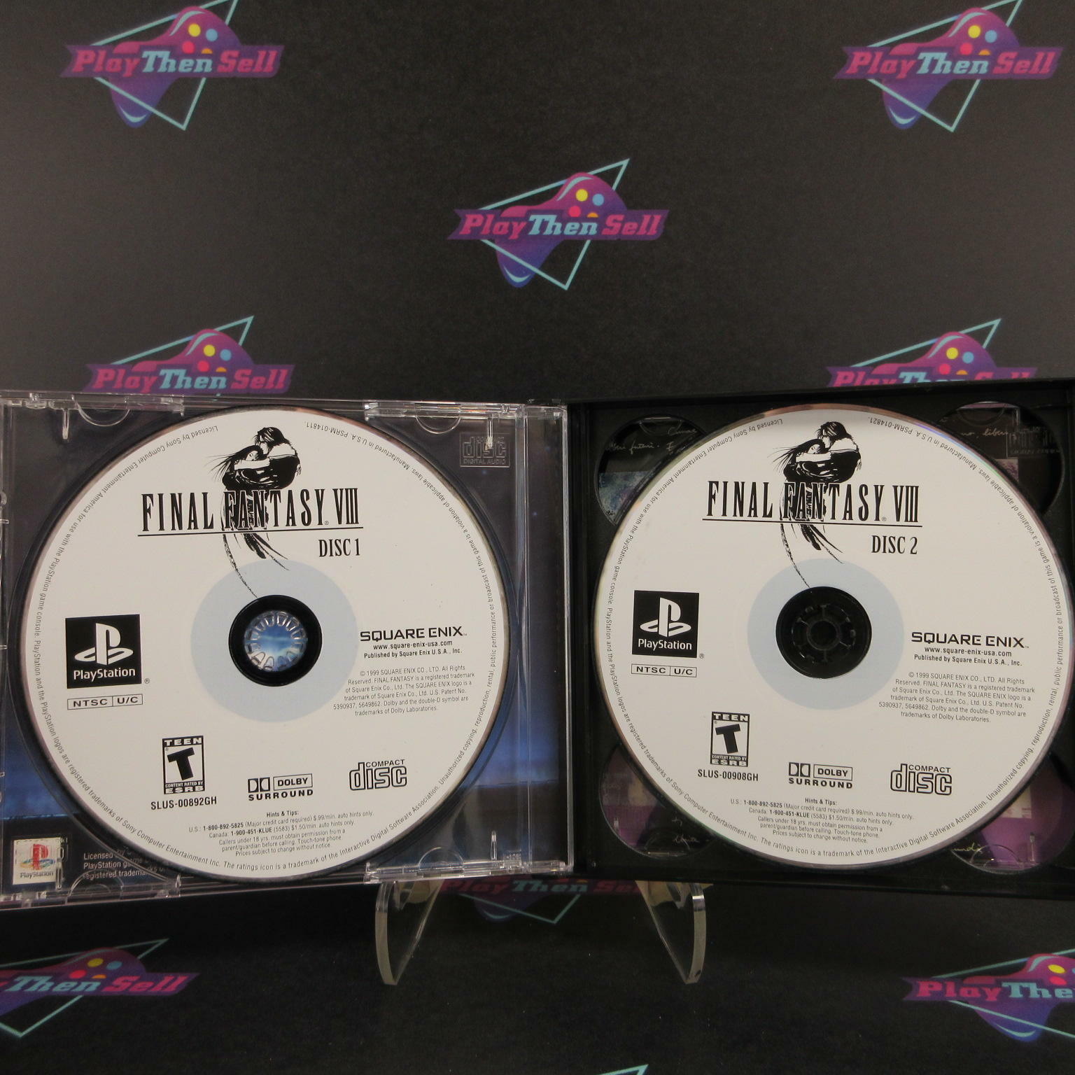 Final Fantasy VIII PS1 PlayStation 1 GH MD - Very Good