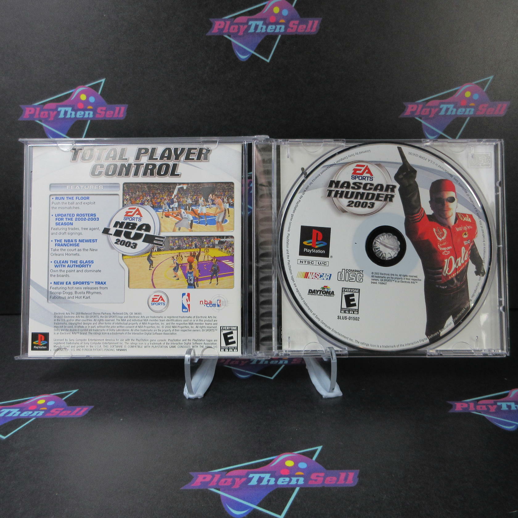 NASCAR Thunder 2003 PS1 PlayStation 1 - Like New