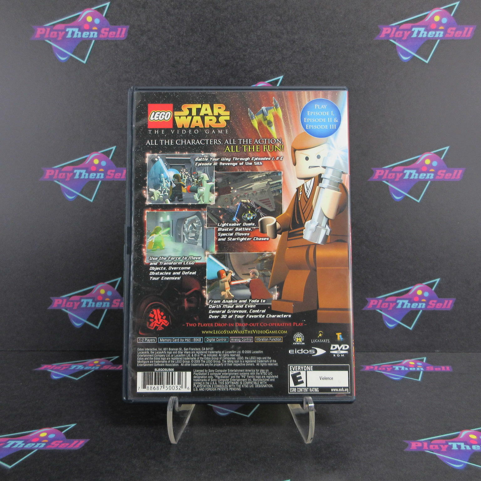 LEGO Star Wars PS2 PlayStation 2 Greatest Hits - Very Good