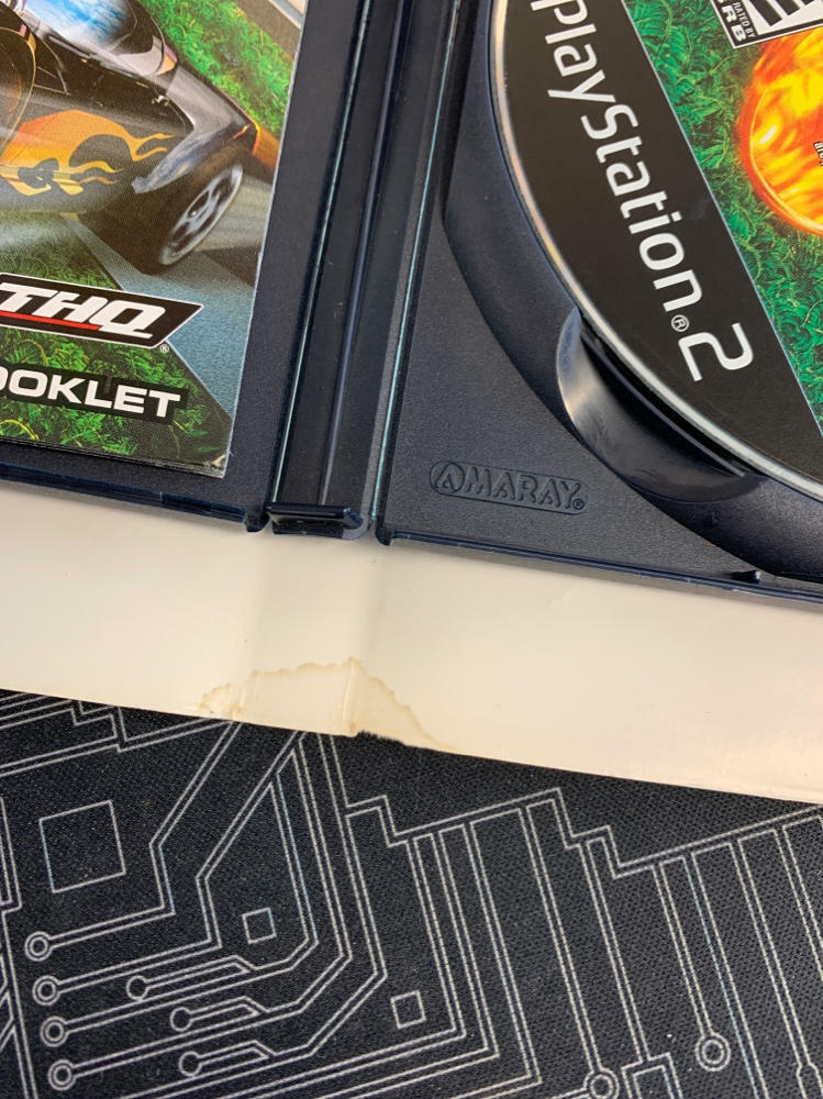 Hot Wheels Stunt Track Challenge PS2 AD/DD/MD - Very Good