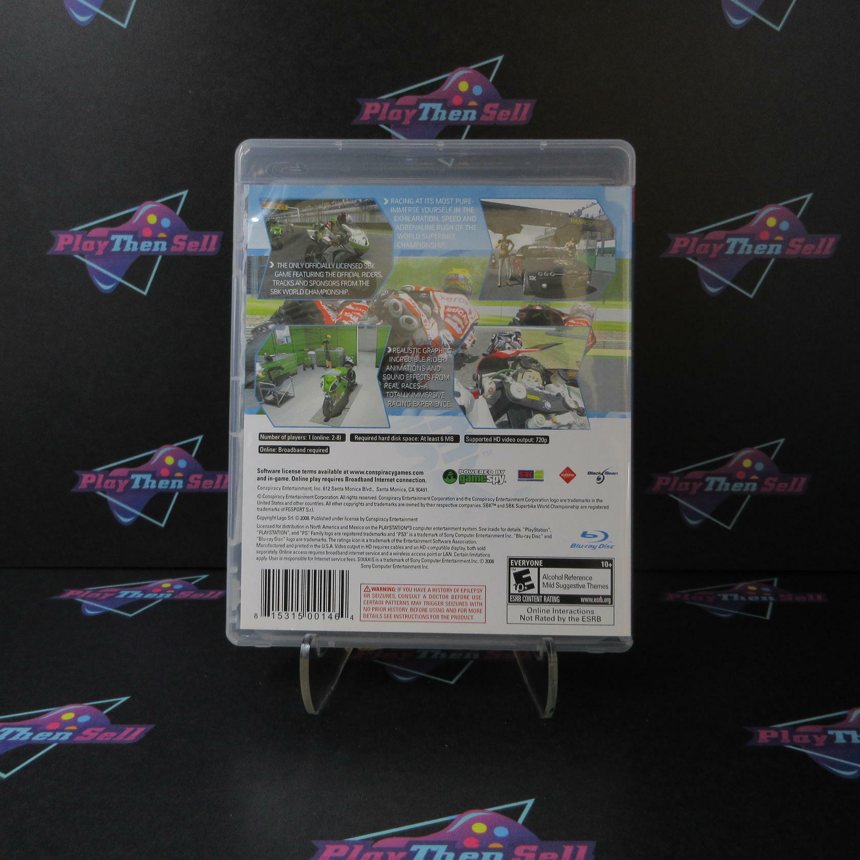 SBK Superbike World Championship PS3 PlayStation 3 - Like New