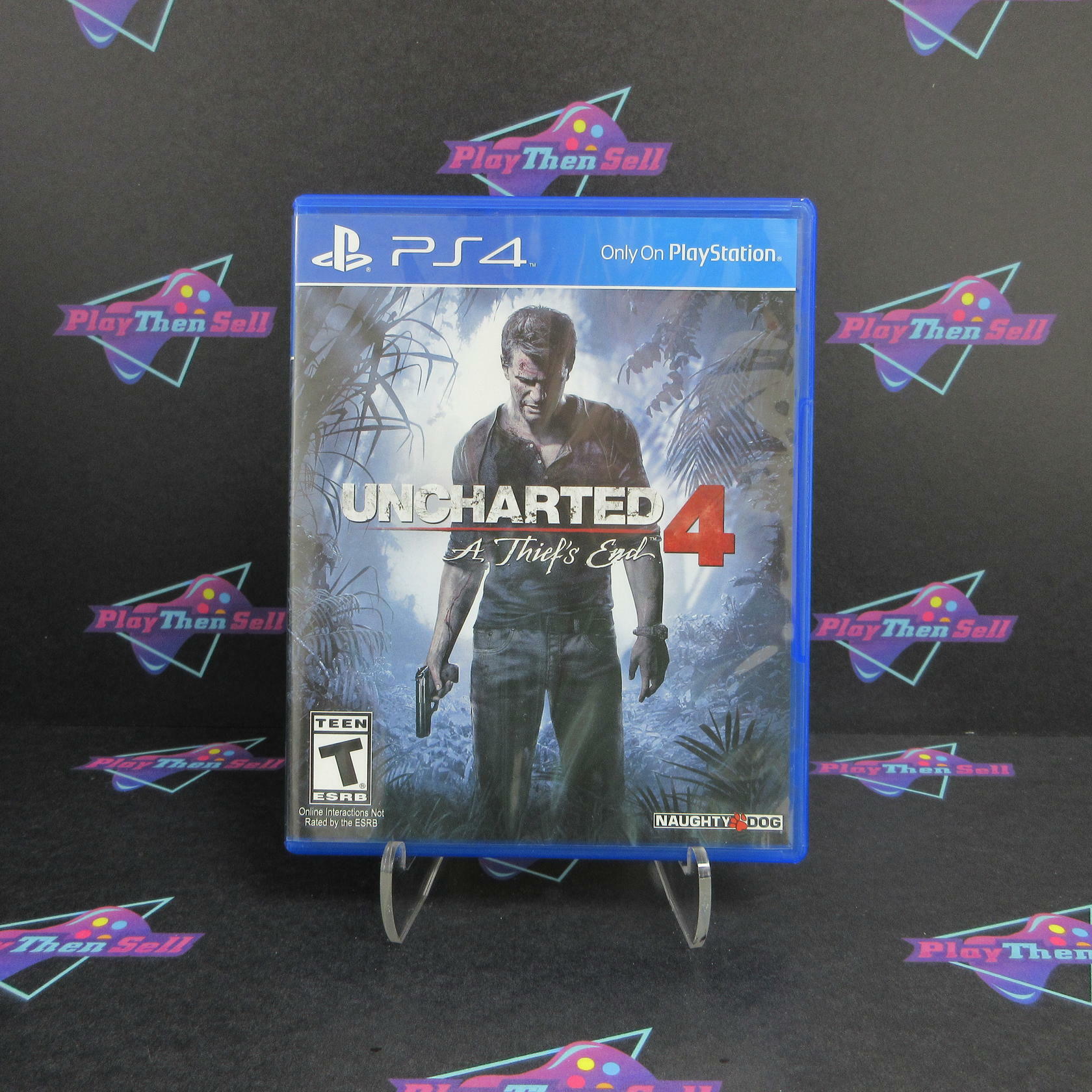 Uncharted 4 A Thief's End PS4 PlayStation 4 - Like New