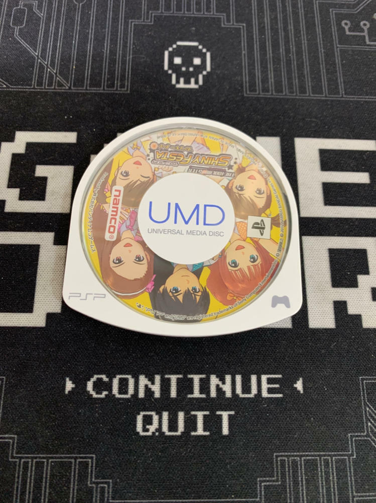 The Idolmaster Shiny Festa Set of 3 Sony PSP - Japan Import - Like New