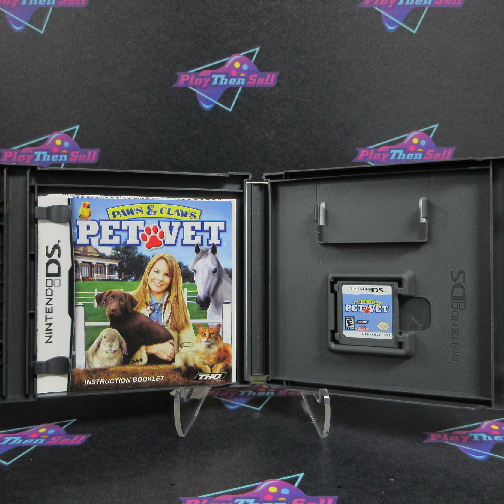 Paws & Claws Pet Vet Nintendo DS - Like New
