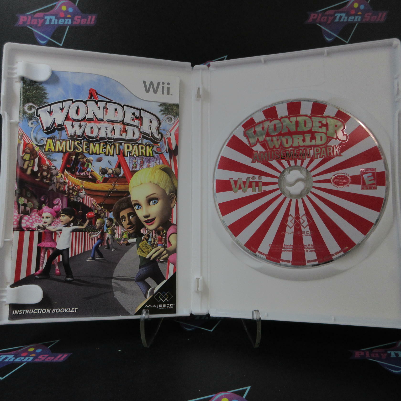 Wonder World Amusement Park Nintendo Wii - Like New