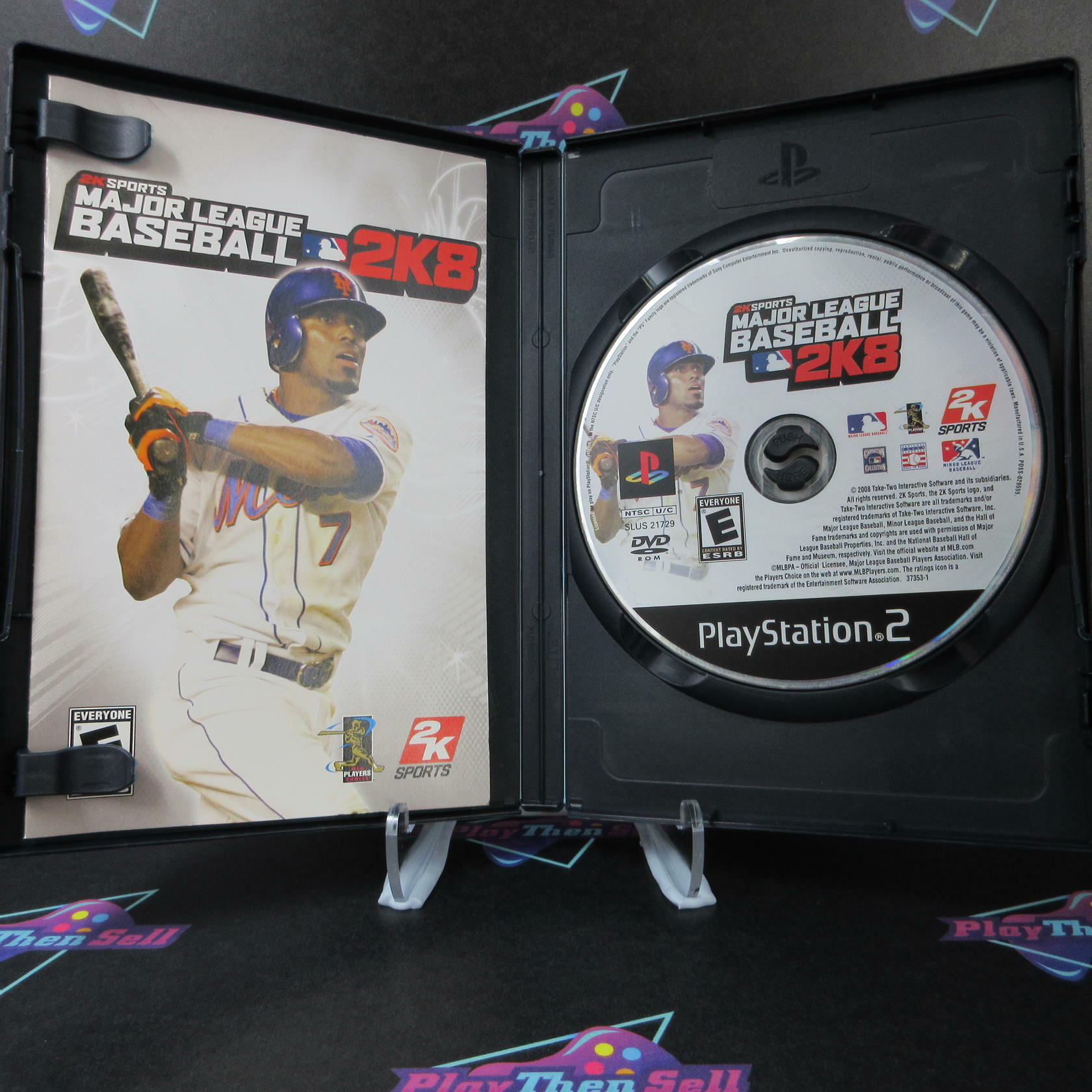 Major League Baseball 2K8 PS2 PlayStation 2 - Like New