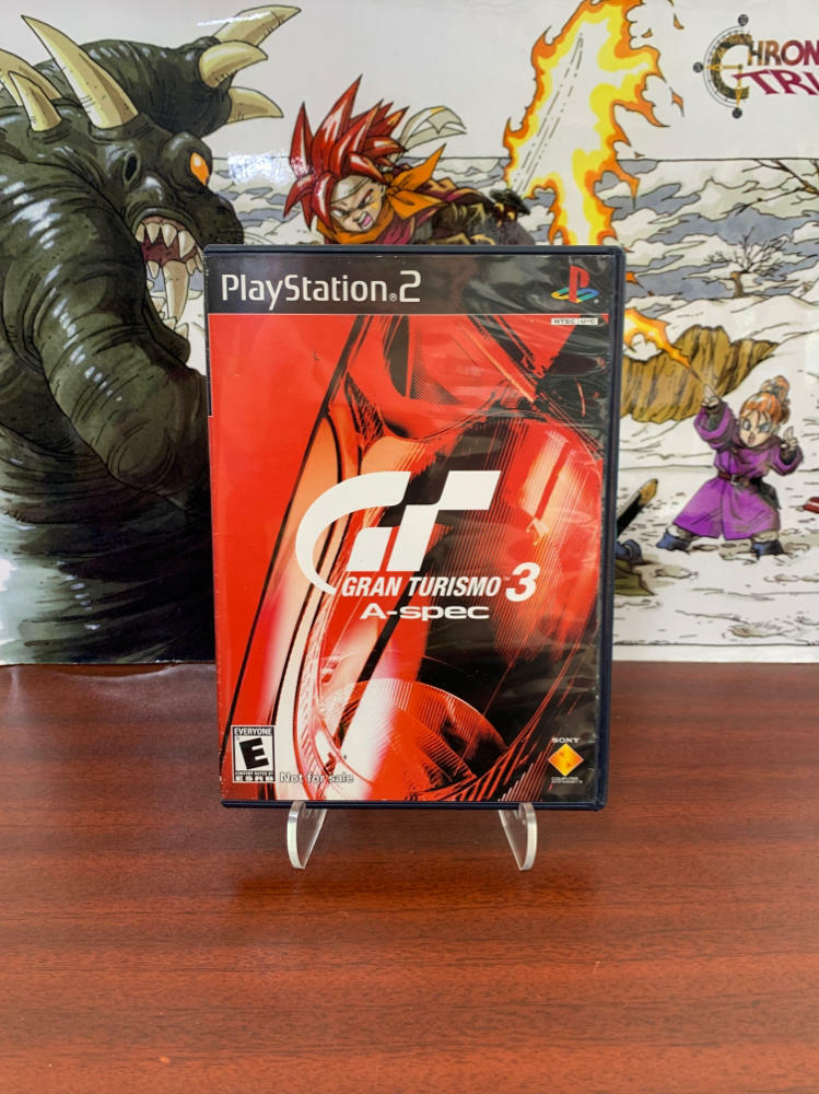 Gran Turismo 3 A Spec Red Art PS2 PlayStation 2 AD / WD / DD - Very Good