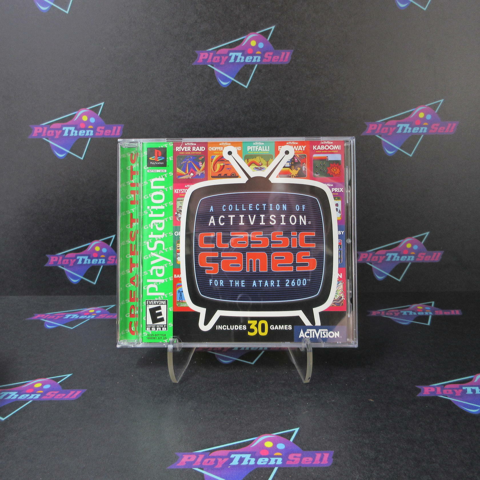 Activision Classic Games Collection PS1 GH + Reg Card - Like New