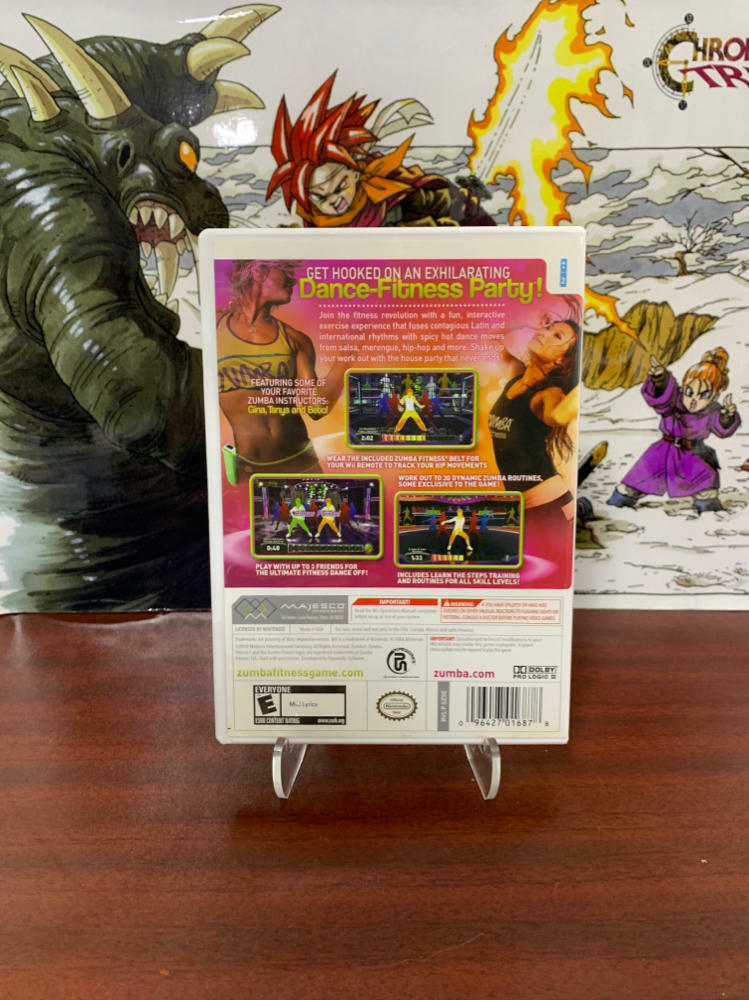 Zumba Fitness Nintendo Wii NM / AD - Very Good