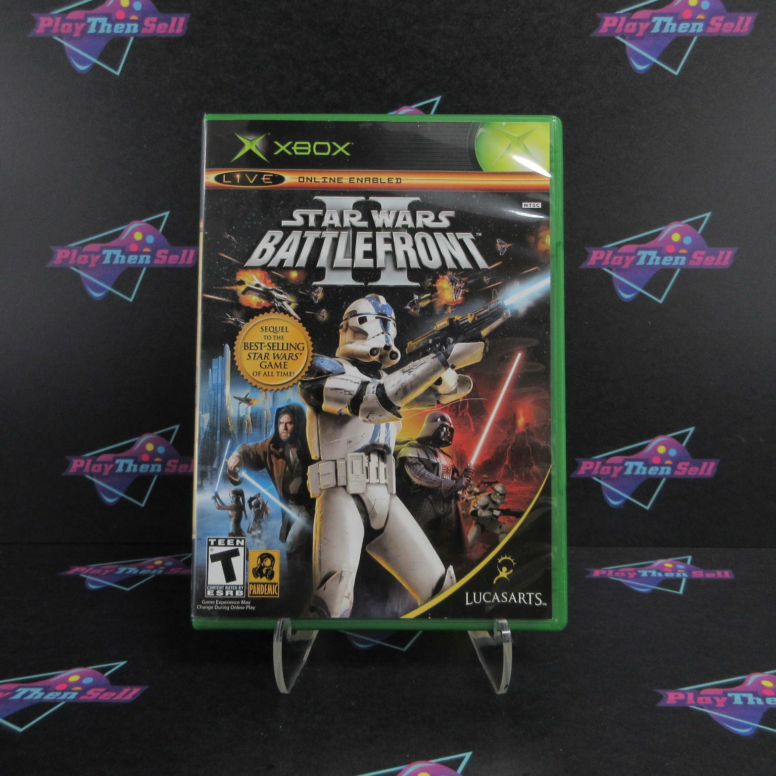 Star Wars Battlefront 2 Xbox + Reg Card - Like New