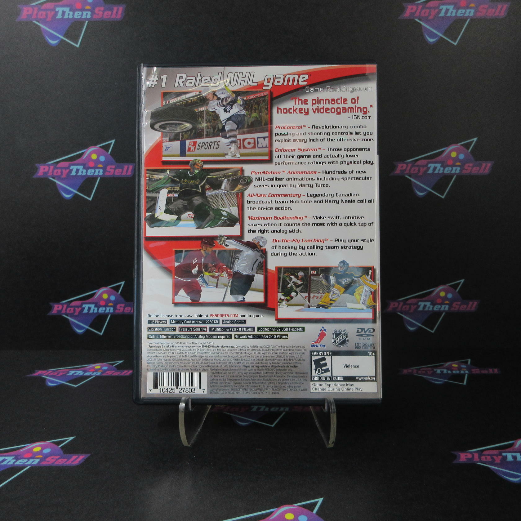 NHL 2K6 PS2 PlayStation 2 - Like New