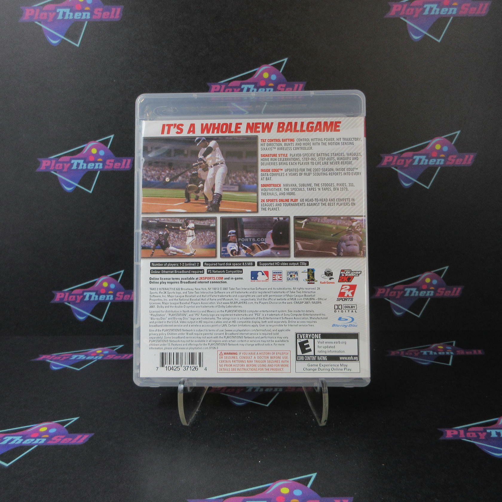 Major League Baseball MLB 2K7 - PS3 PlayStation 3 - Like New