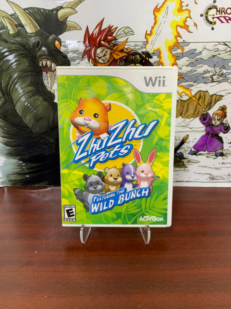 Zhu Zhu Pets Wild Bunch Nintendo Wii - Like New