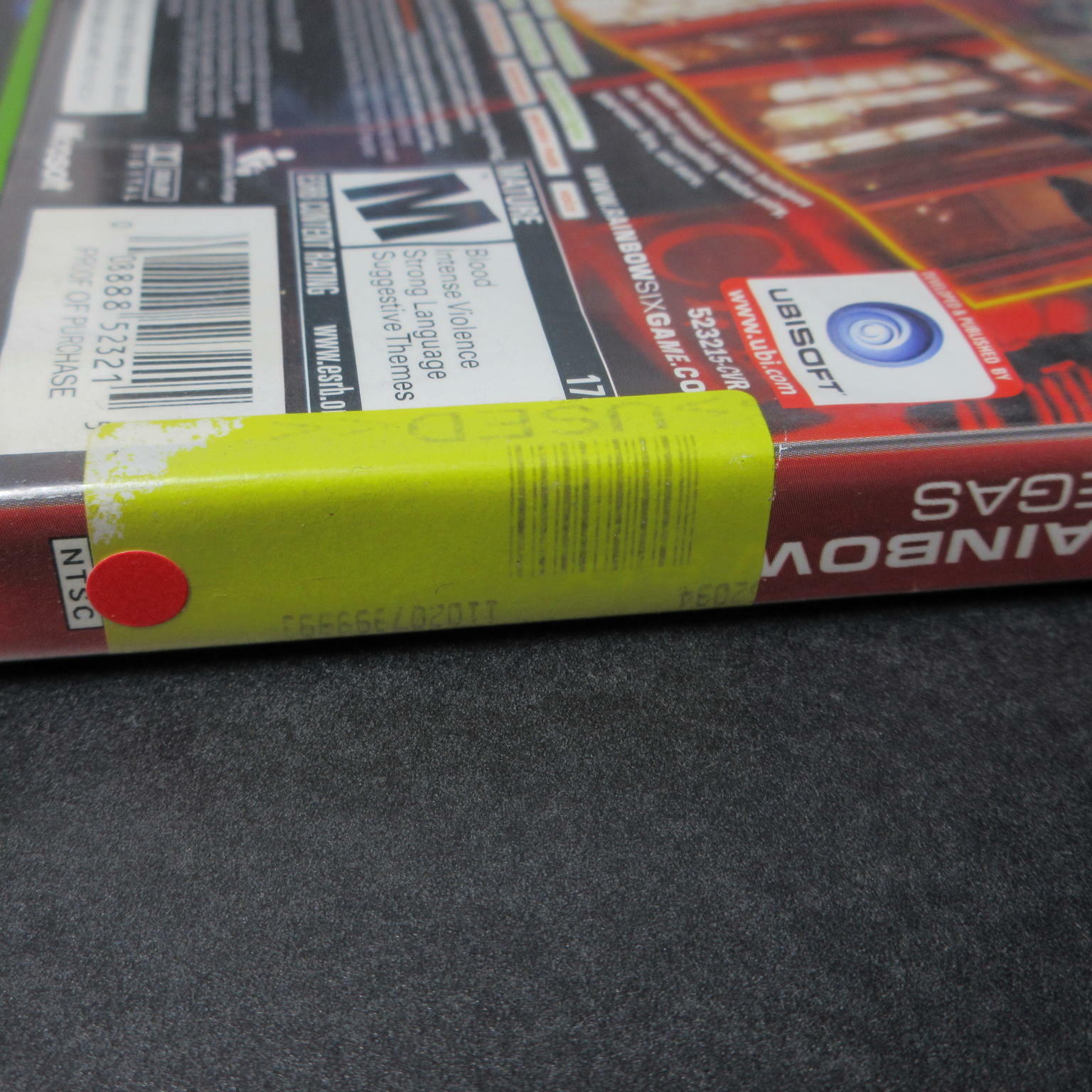 Tom Clancy's Rainbow Six Vegas Xbox 360 AD/NM - Very Good