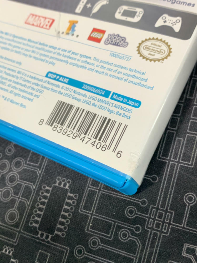 LEGO Marvel's Avengers Wii U AD - Very Good