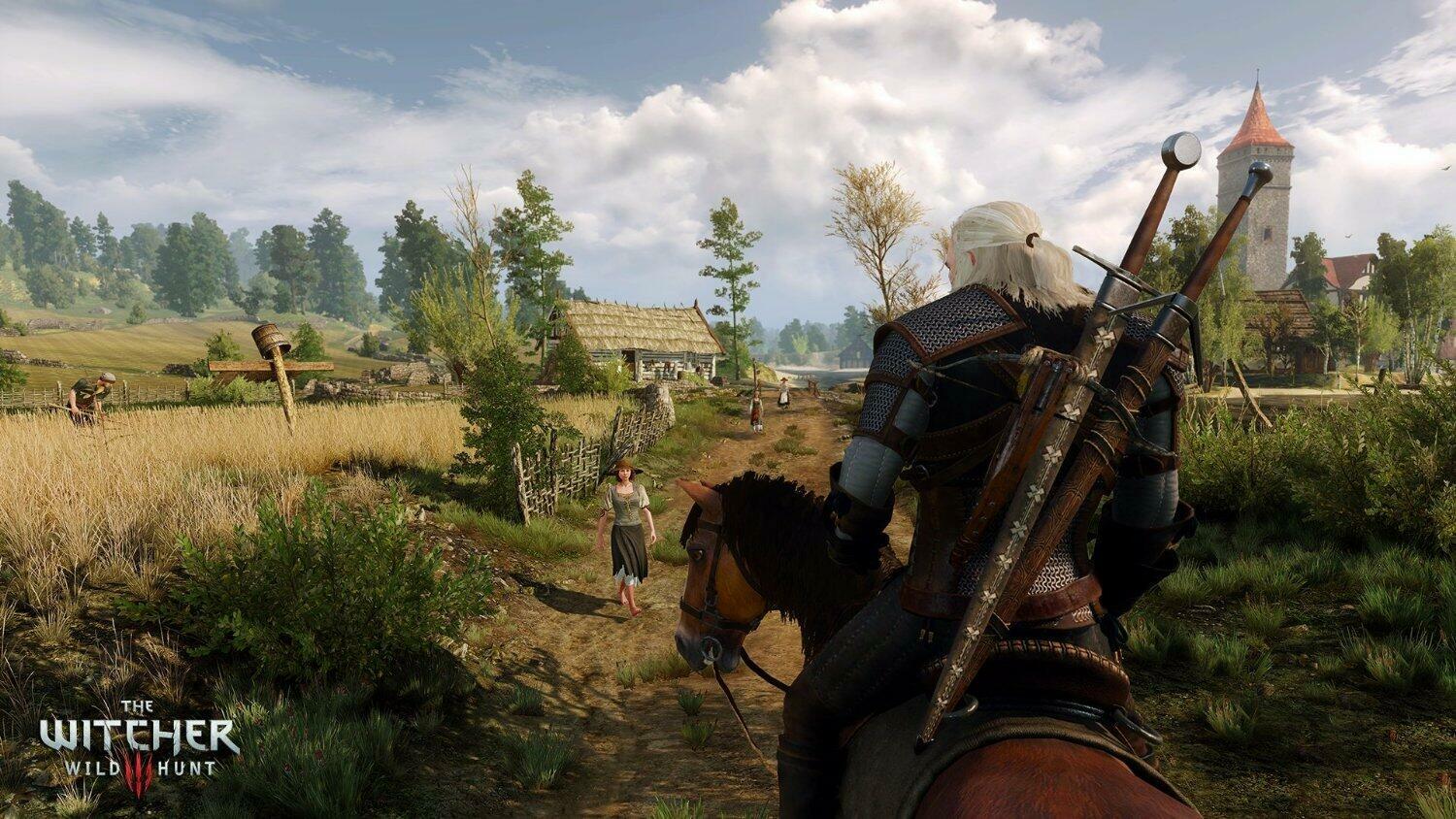 The Witcher 3 Wild Hunt PS4 Playstation 4 + Map/Soundtrack/Stickers - Like New