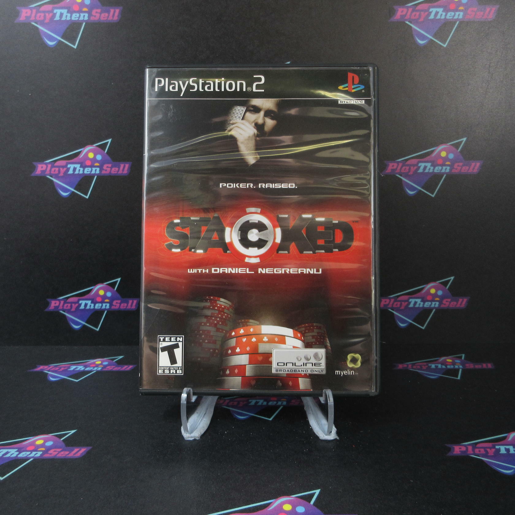 Stacked with Daniel Negreanu PS2 PlayStation 2 - Like New
