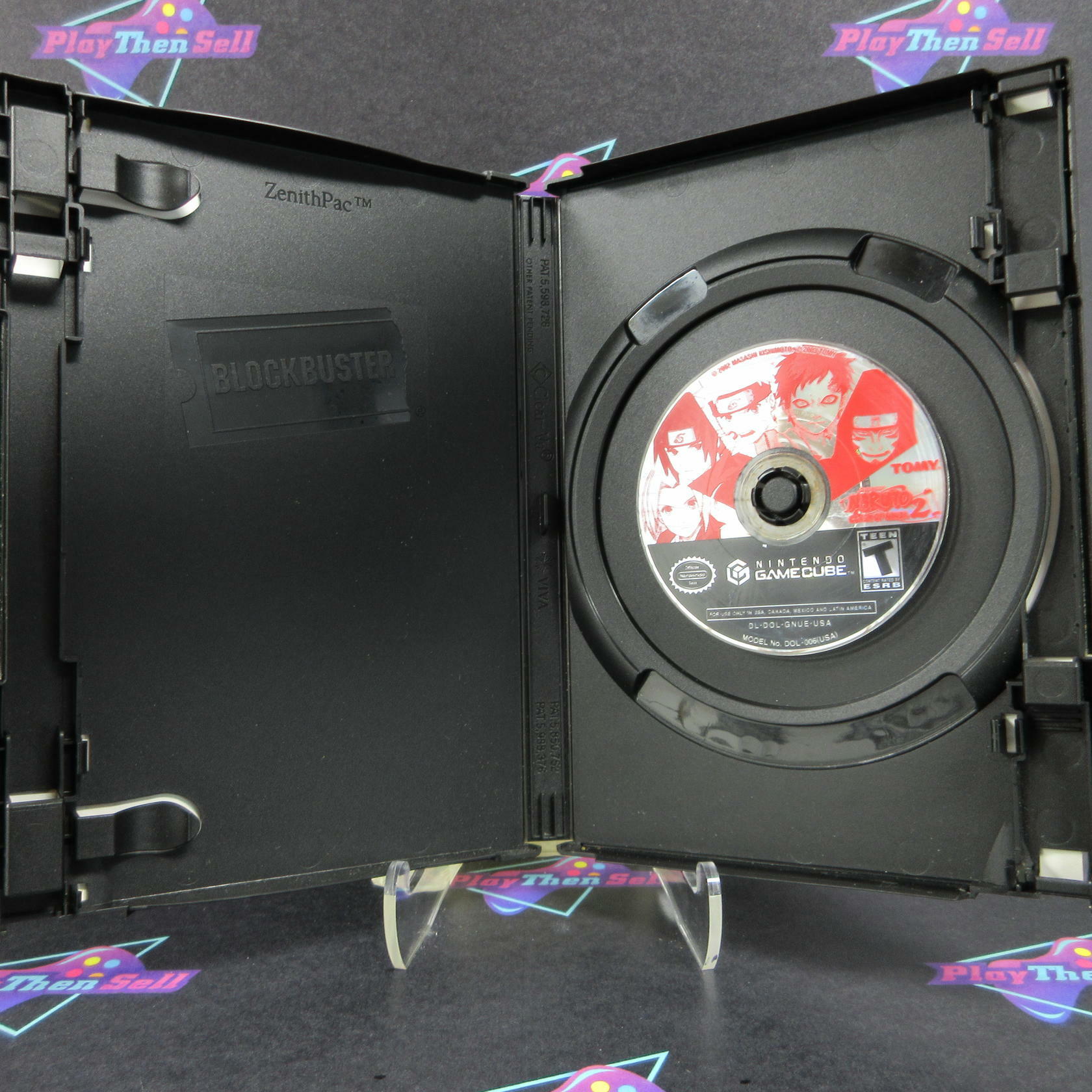 Naruto Clash of Ninja 2 Players Choice GameCube AD/NM - Very Good