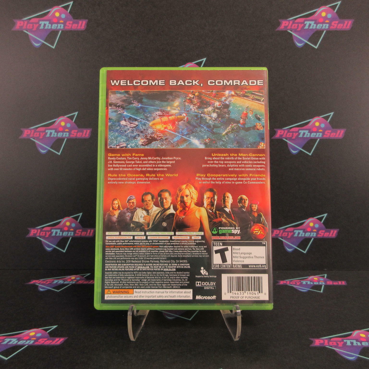Command & Conquer Red Alert 3 Xbox 360 - Like New