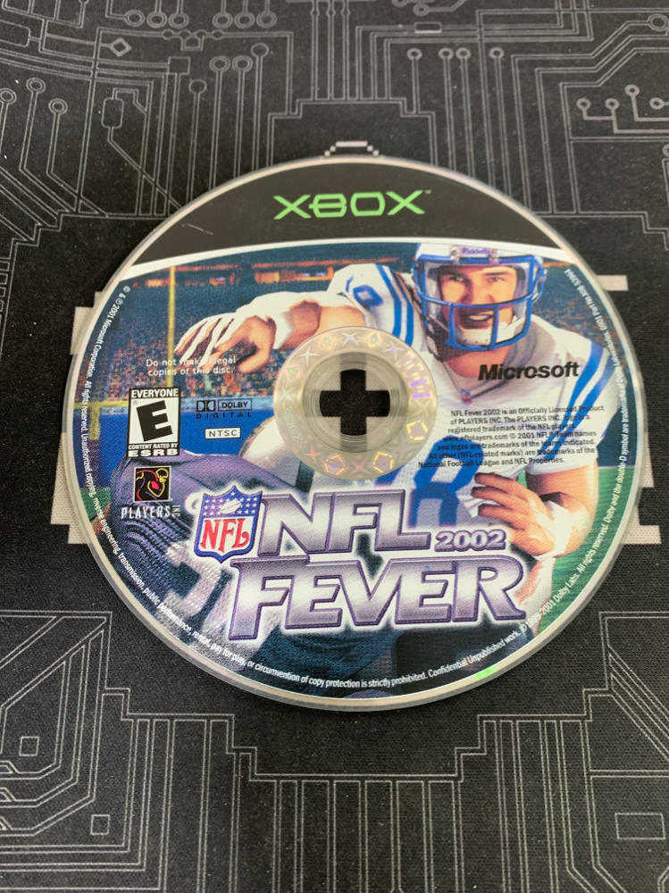 NFL Fever 2002 Xbox AD / NM - Very Good