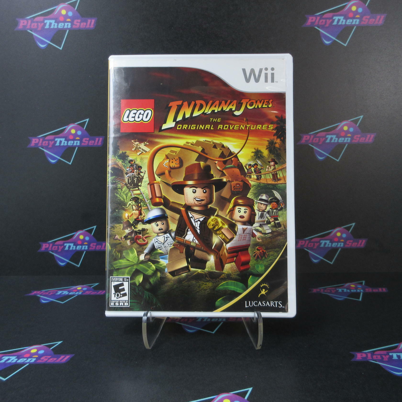 LEGO Indiana Jones The Original Adventures Nintendo Wii AD/NM - Very Good