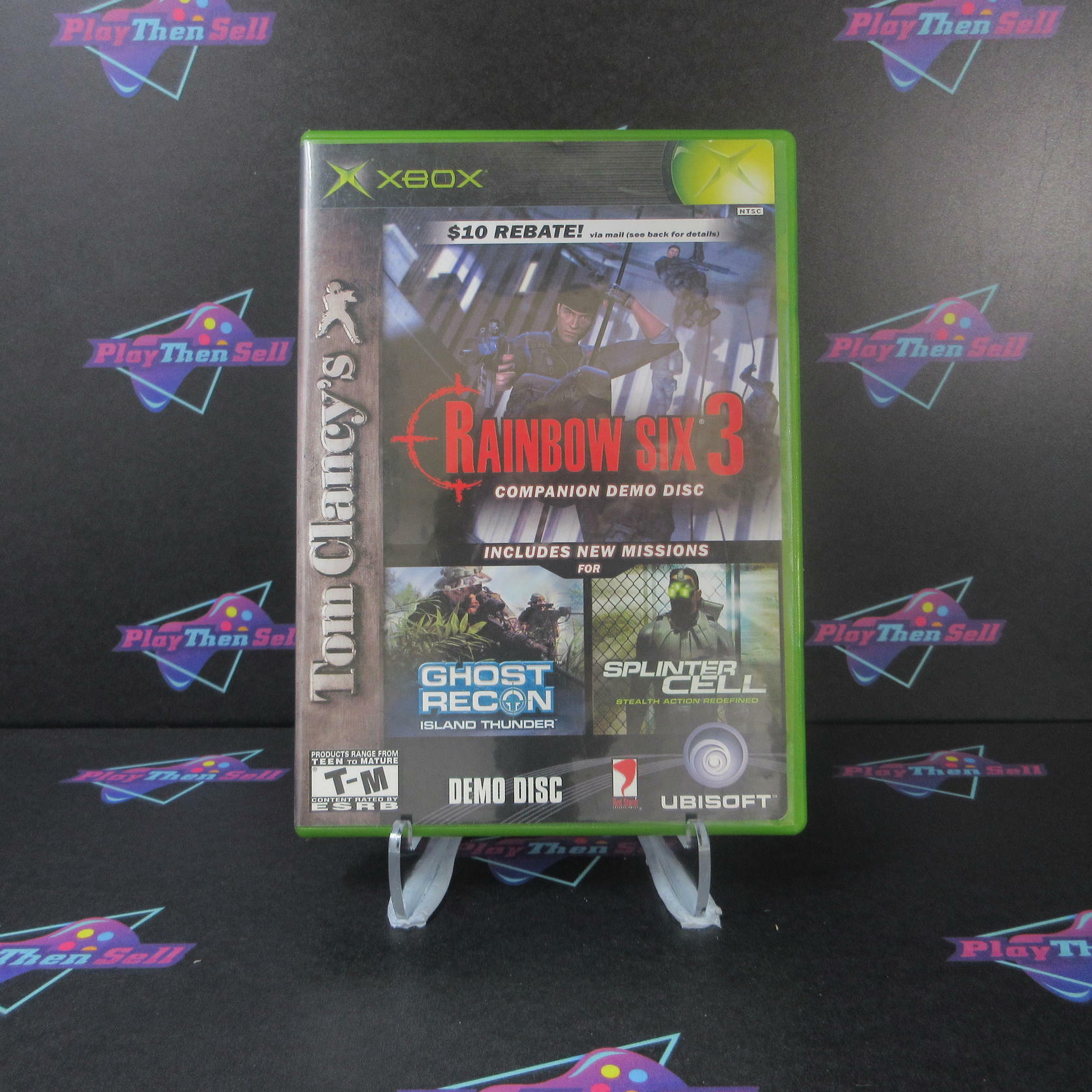 Tom Clancy's Rainbow Six 3 Companion Demo Disk Xbox - Like New