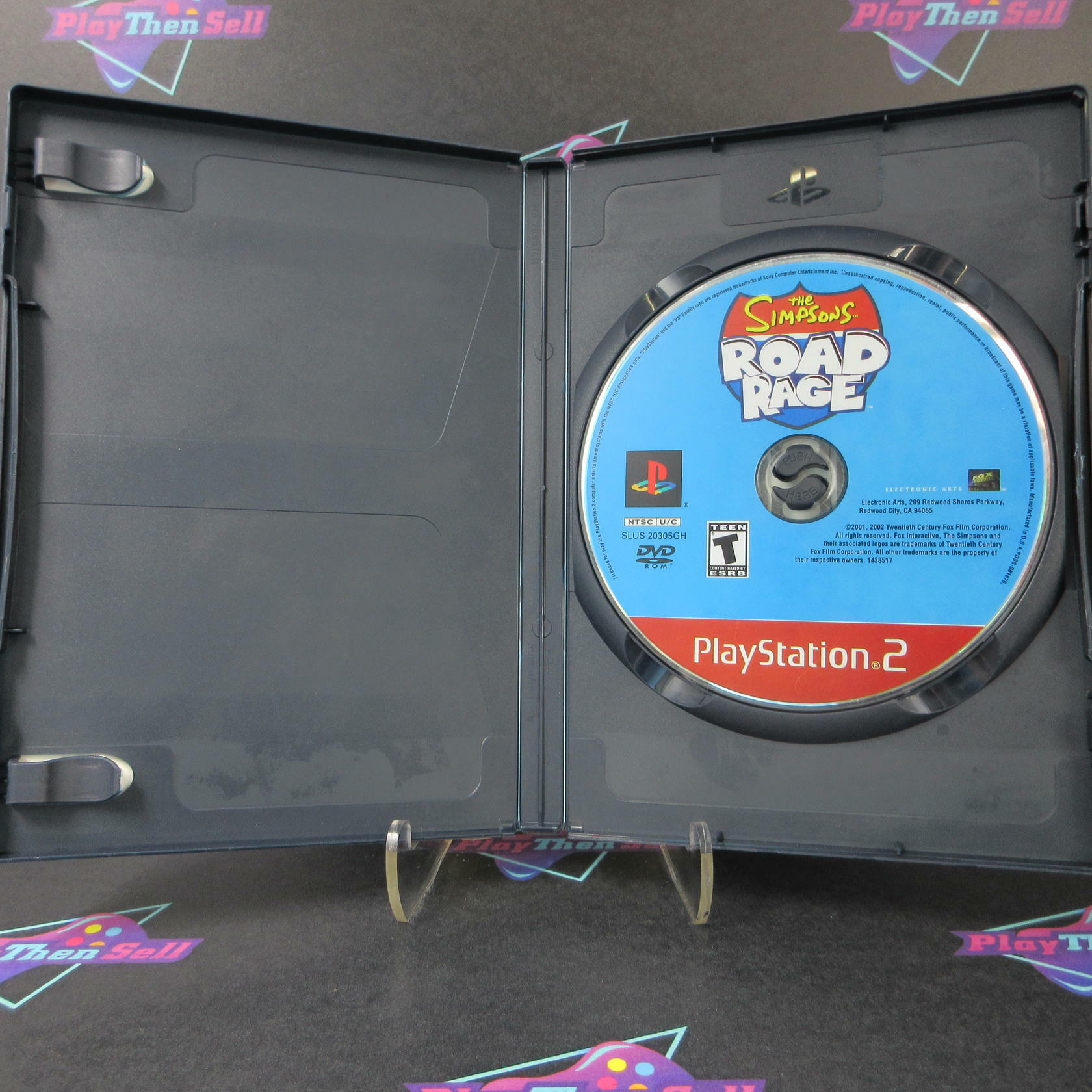 The Simpsons Road Rage PS2 PlayStation 2 Greatest Hits - Very Good