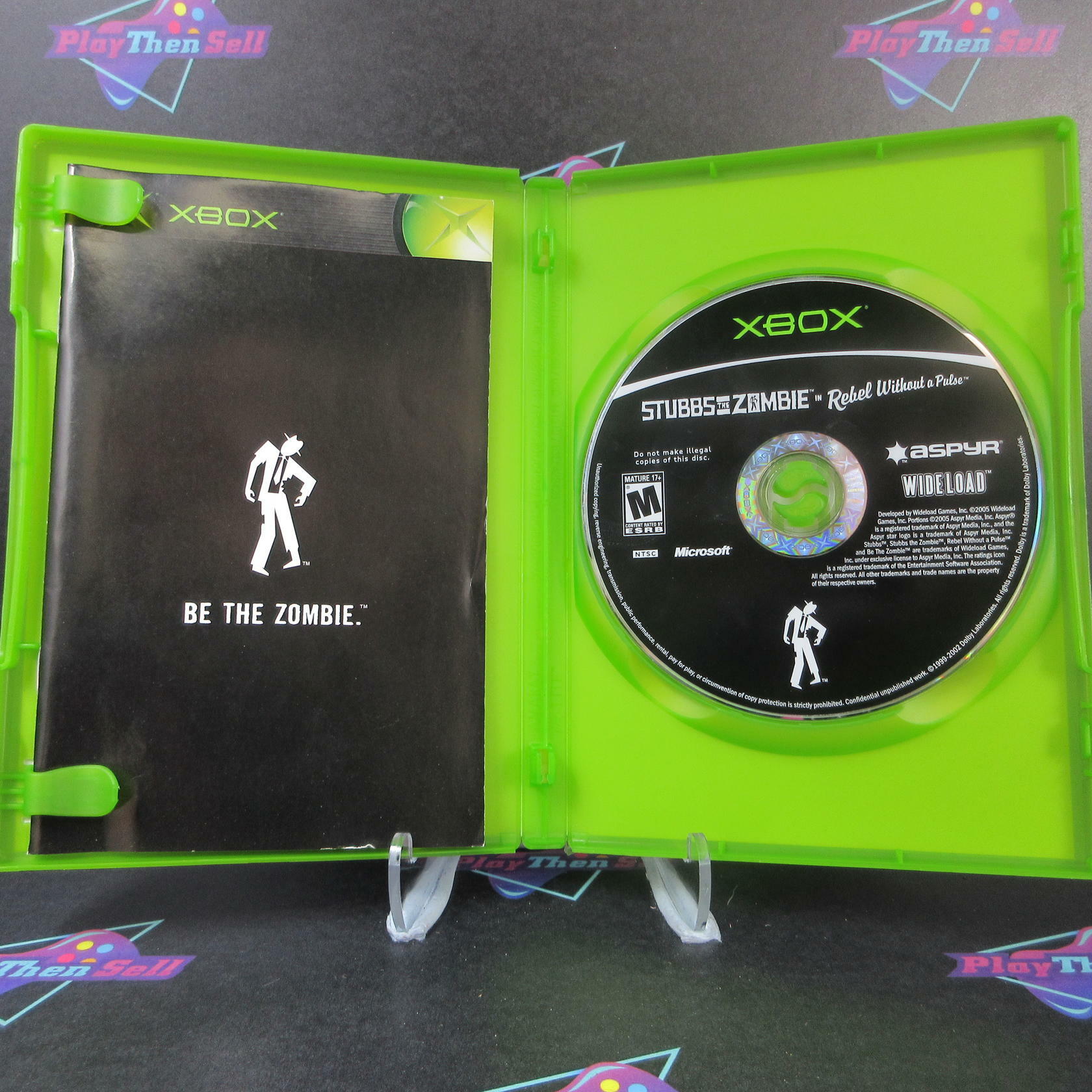 Stubbs The Zombie in Rebel Without a Pulse - Xbox - Like New